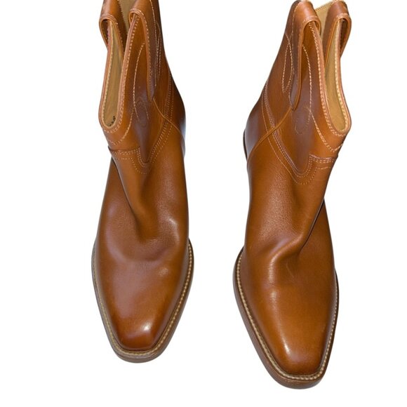 Ralph Lauren Purple Label Collection NEW ankle cowboy riding boots 7 1/2 B ITALY - Picture 3 of 9